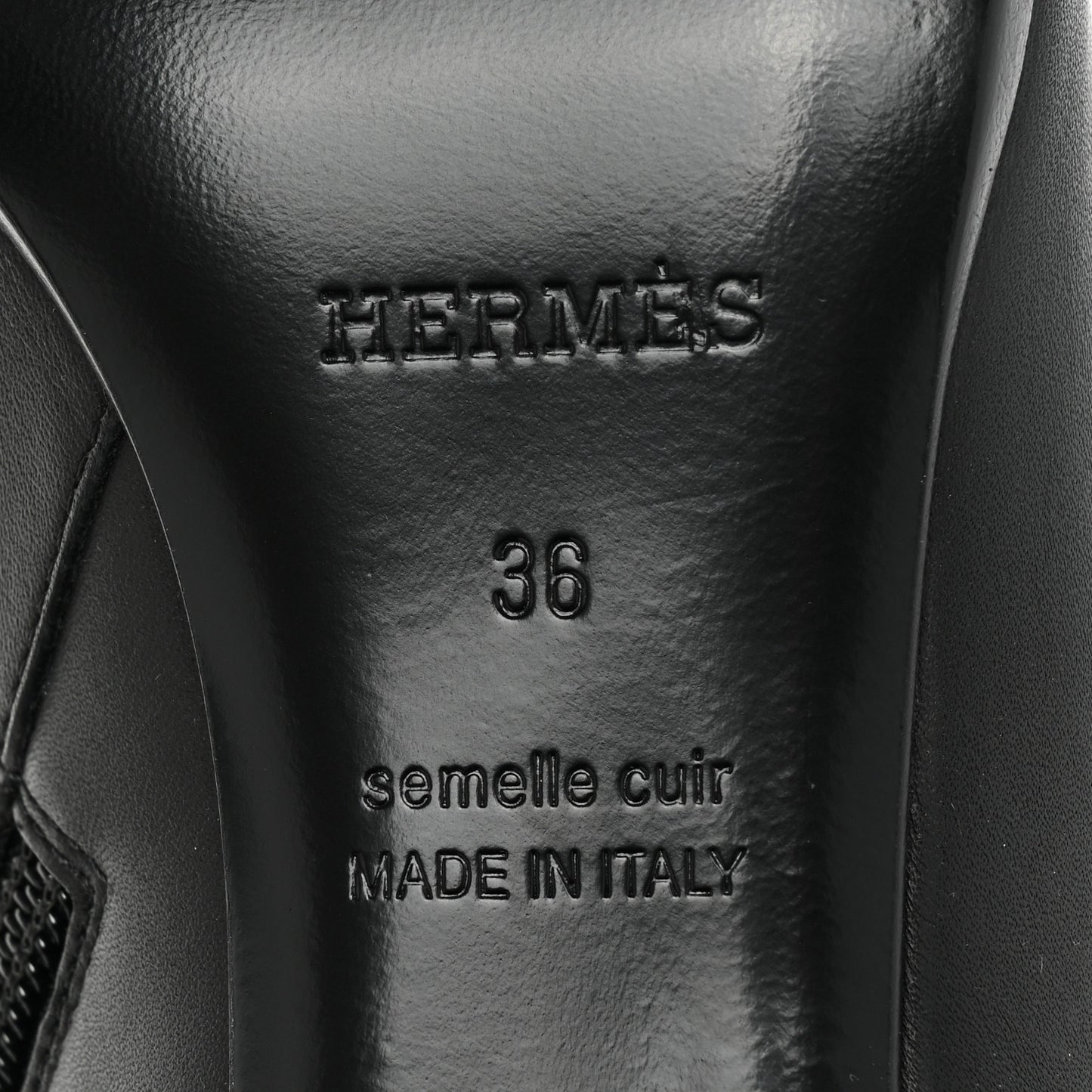 Calfskin Saint Germain Ankle Boots 36 Black