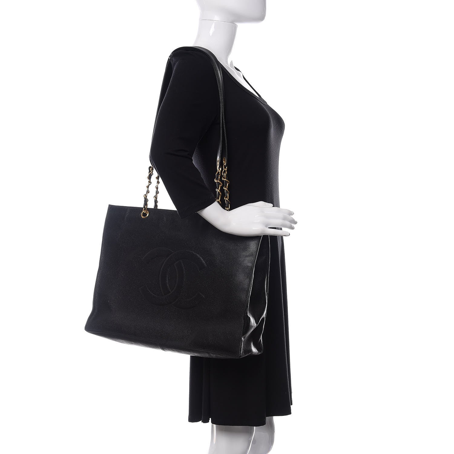 Chanel Caviar Shopper Tote Black 2 of 11