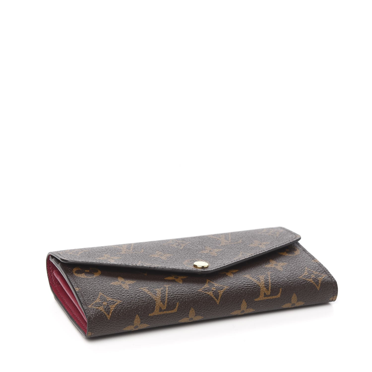 Louis Vuitton Monogram Sarah Wallet NM Fuchsia 3 of 5