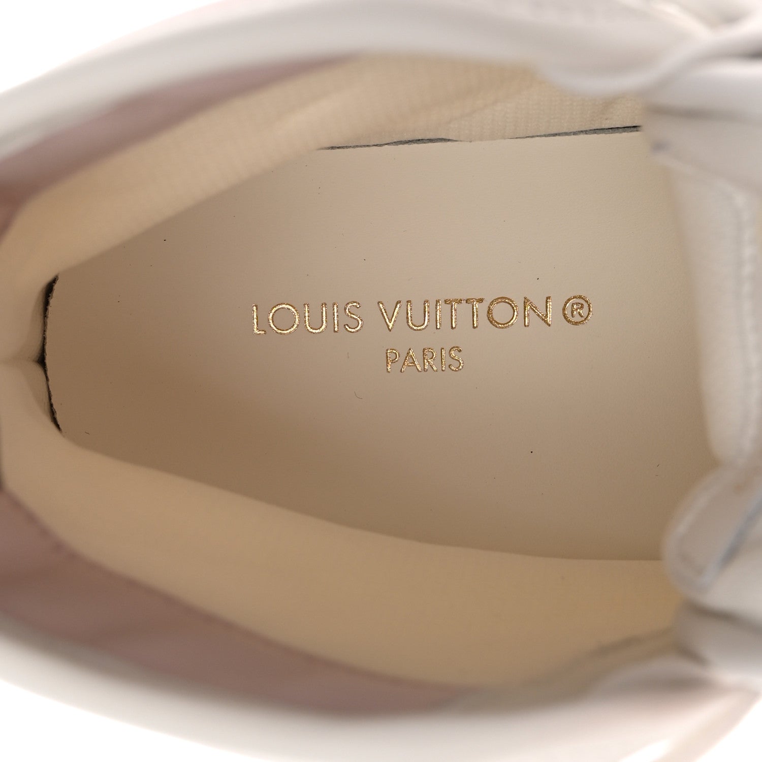 Louis Vuitton Canvas Monogram LV Squad Sneaker Boots 36.5 White Pink 9 of 11