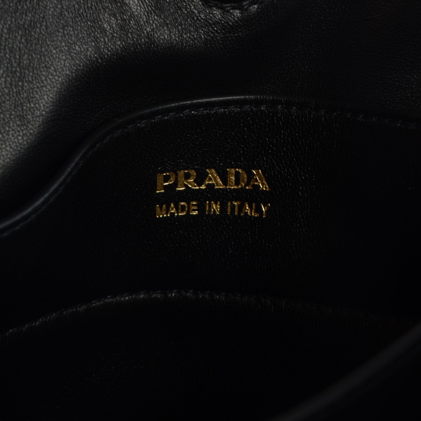 Saffiano Cuir Medium Double Bag Fuoco Black