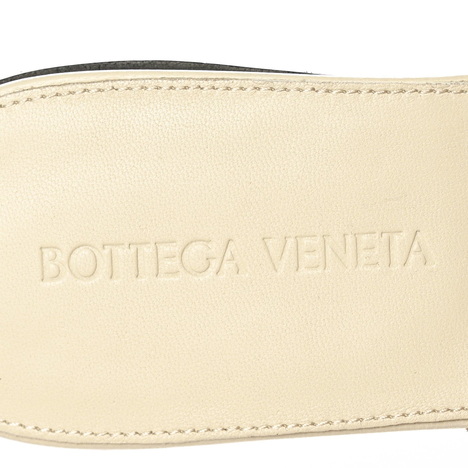 Bottega Veneta Nappa Quilted Rubber Lido Flat Sandals 37 Sea Salt 6 of 7