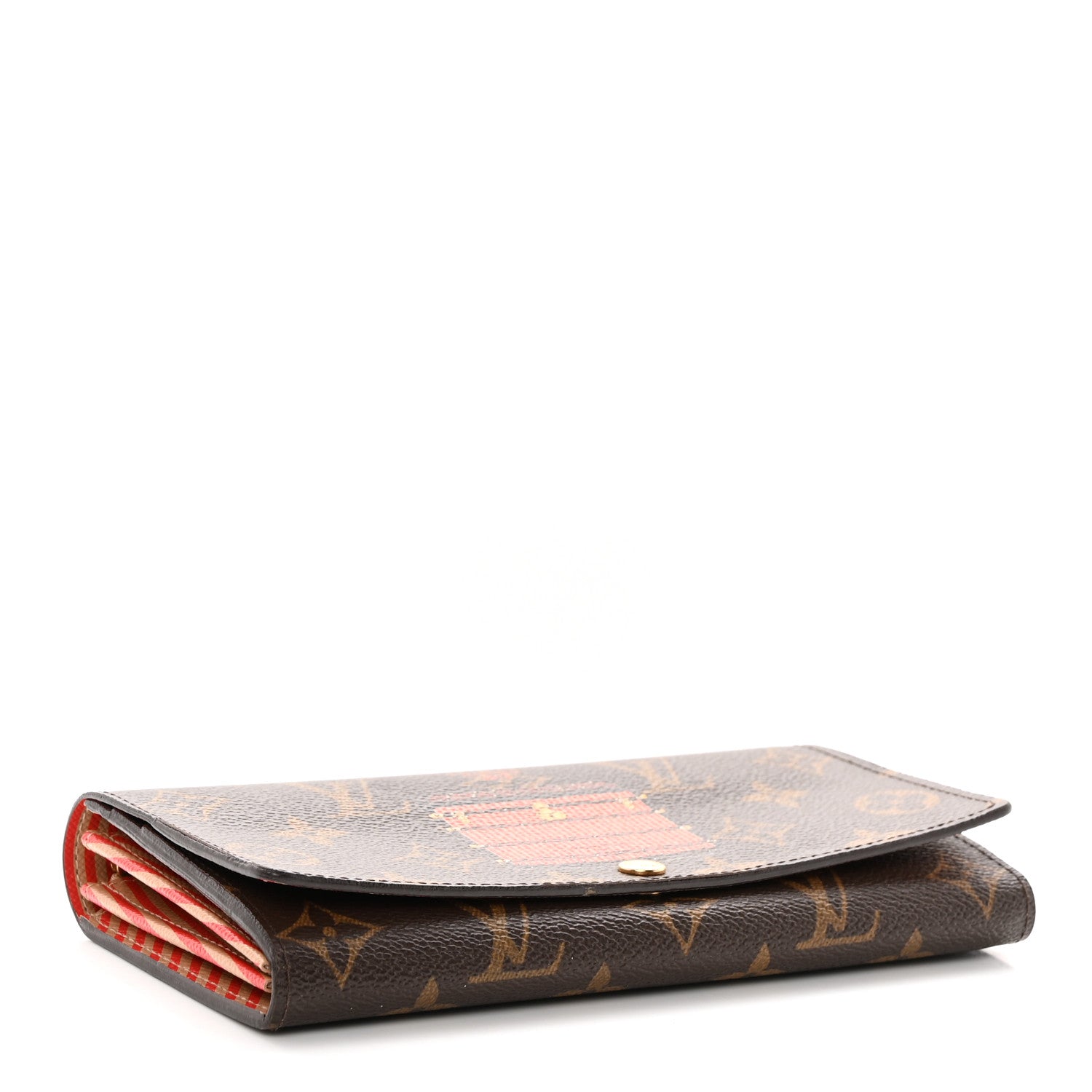 Louis Vuitton Monogram Trunks and Locks Sarah Wallet 5 of 8