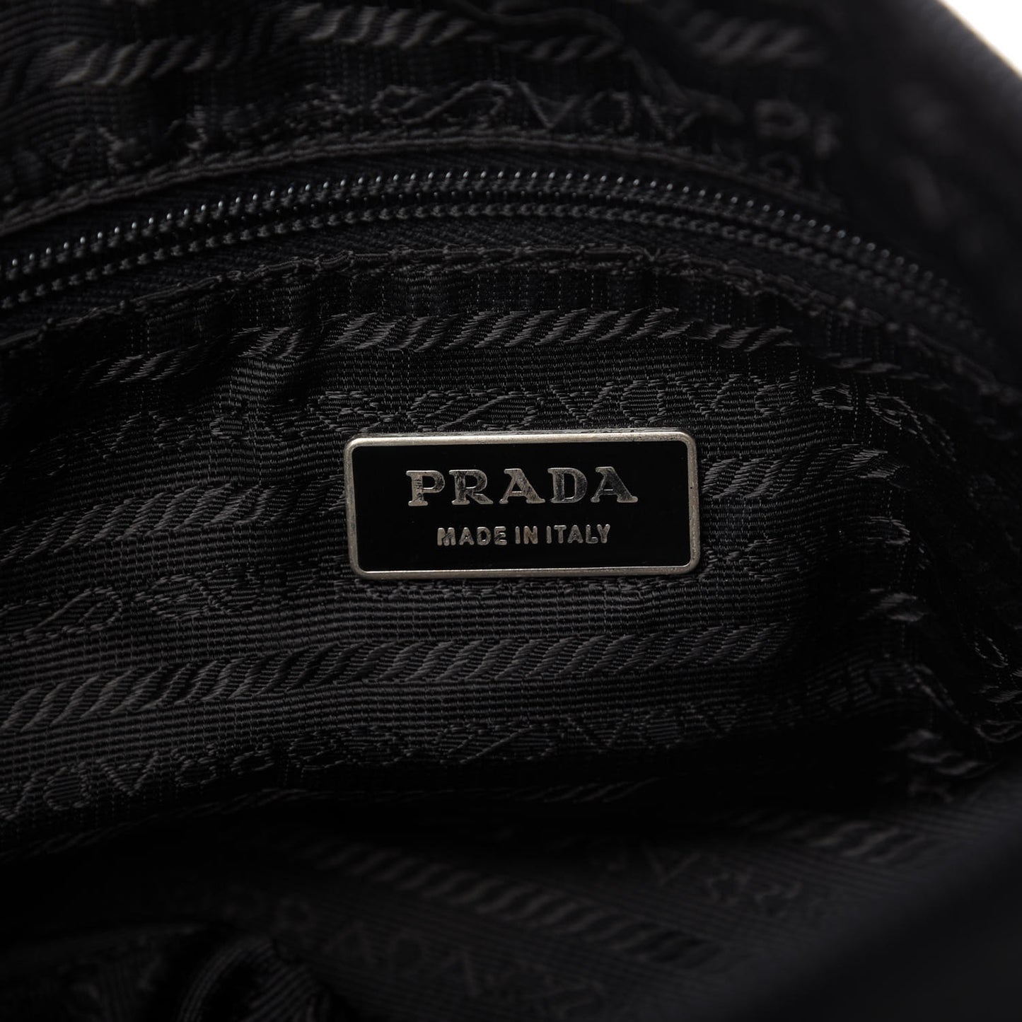 Tessuto Nylon Messenger Bag Black