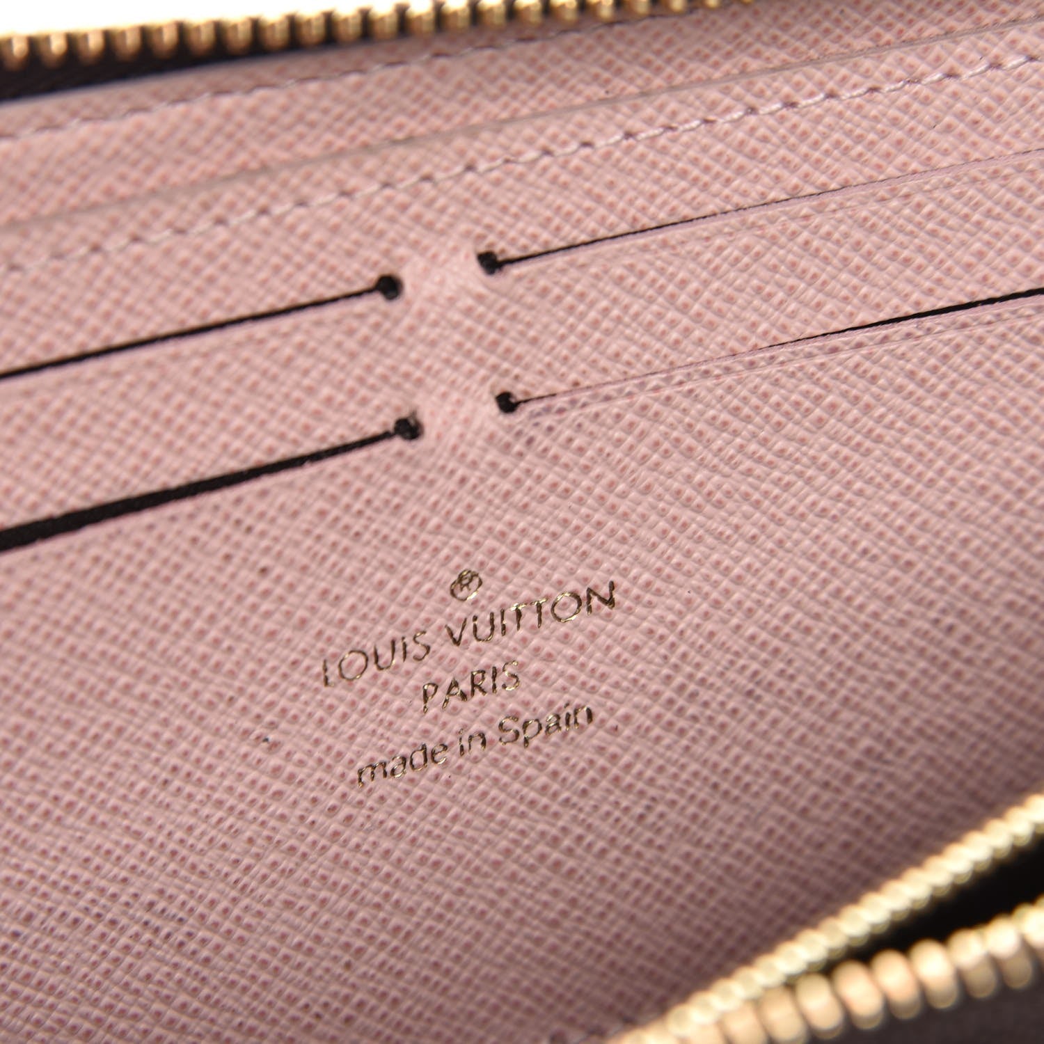 Louis Vuitton Monogram Clemence Wallet Rose Ballerine 5 of 8