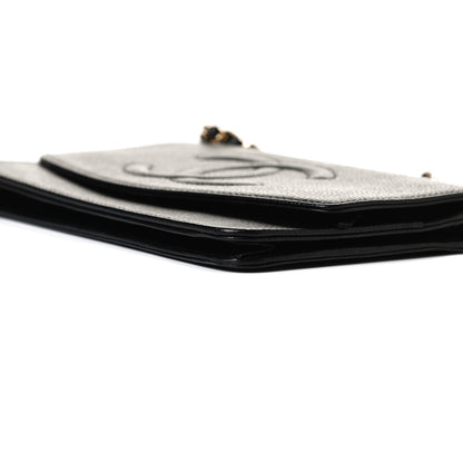 Chanel Caviar Timeless CC Wallet On Chain WOC Black 10 of 15