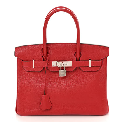 Hermes Togo Birkin 30 Rouge Vif 1 of 20