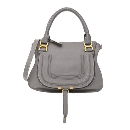 Chloe Calfskin Medium Marcie Satchel Cashmere Grey 1 of 11