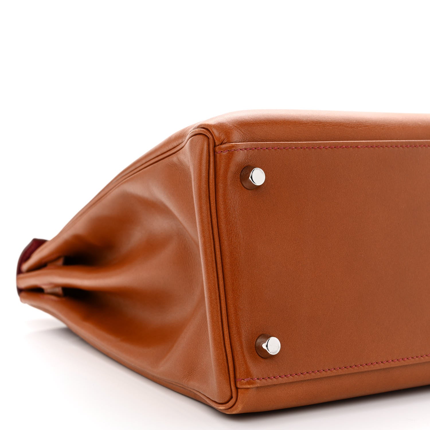 Hermes Tadelakt So Flash Kelly Retourne 35 Fauve Rubis 9 of 11