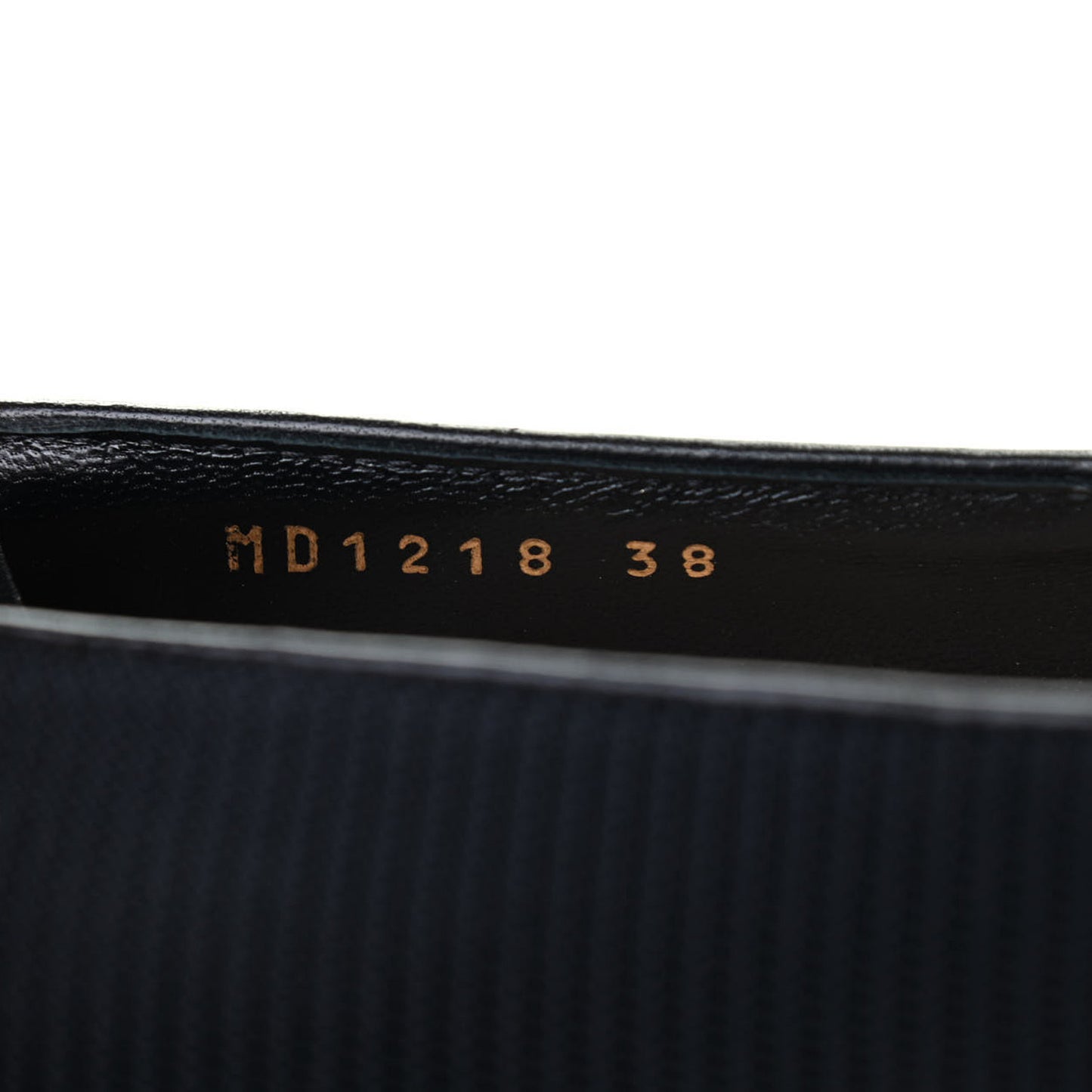 Technical Fabric Pointed Toe Flats 38 Black