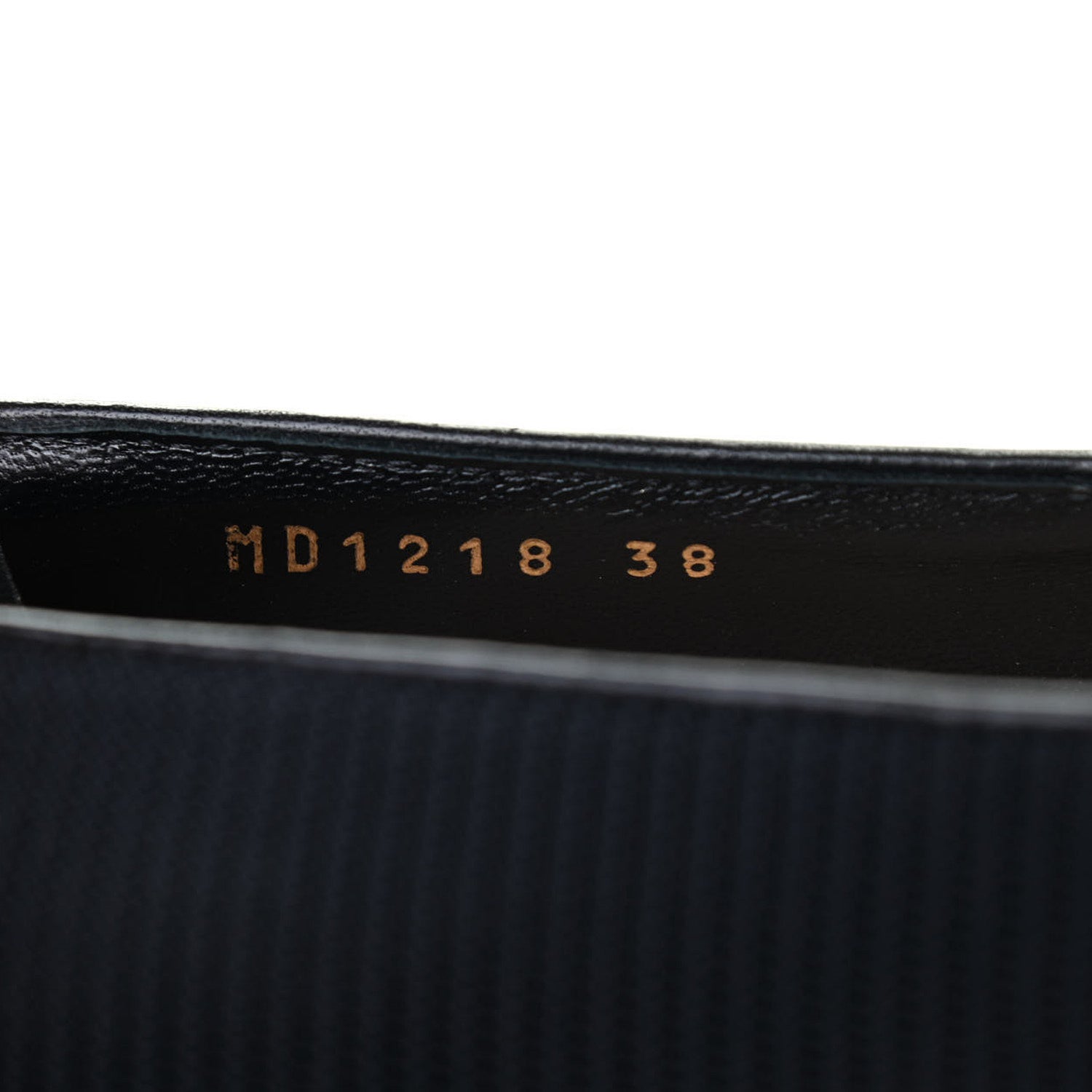 Christian Dior Technical Fabric Pointed Toe Flats 38 Black 8 of 8