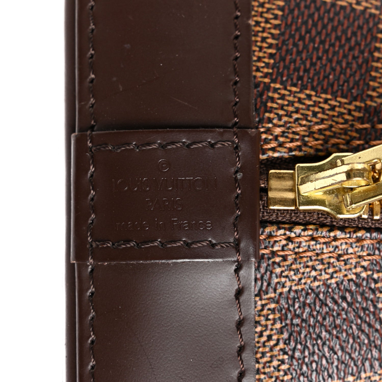Louis Vuitton Damier Ebene Alma PM 6 of 11