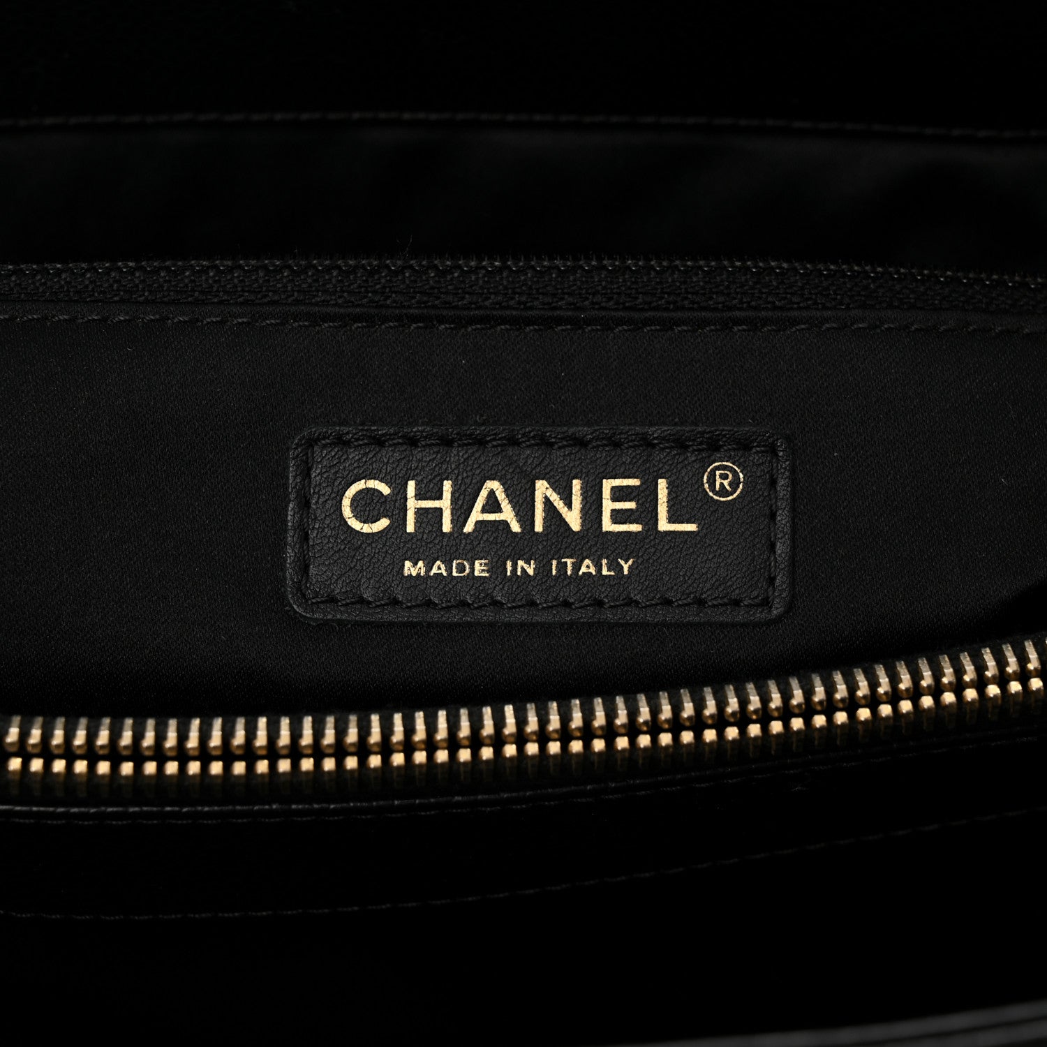 Chanel Caviar Quilted XL Grand Shopping Tote GST Black 6 of 11