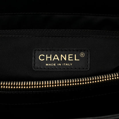 Chanel Caviar Quilted XL Grand Shopping Tote GST Black 6 of 11
