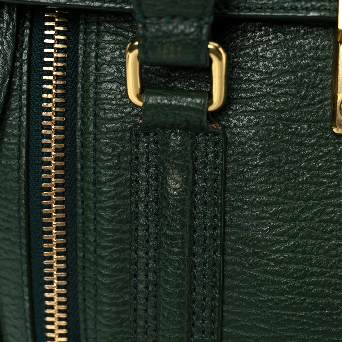 Textured Calfskin Medium Pashli Satchel Jade