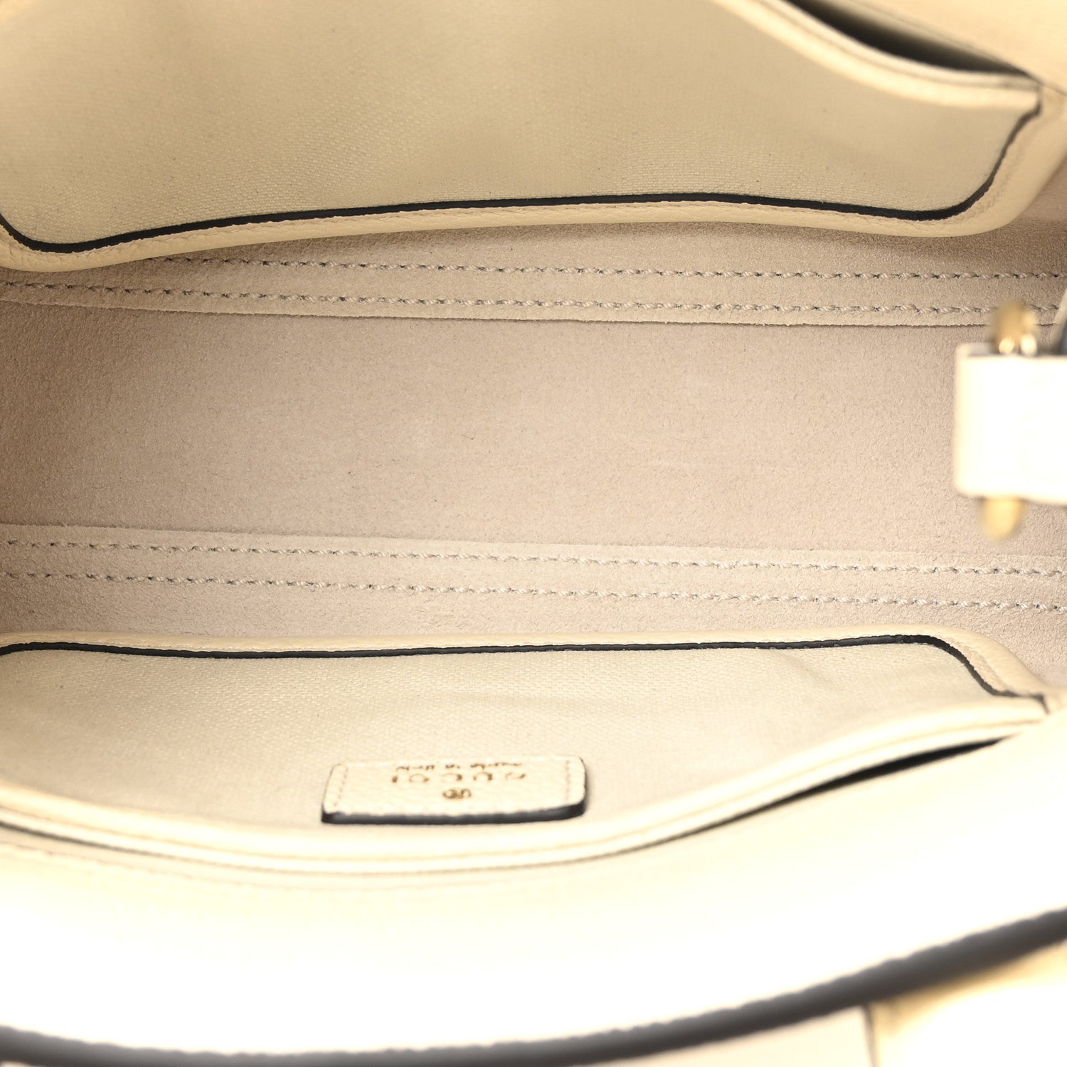 Gucci Pebbled Calfskin Small Jackie Tote New Ivoire 5 of 12