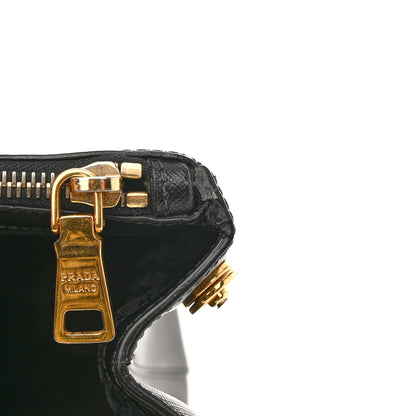 Prada Saffiano Medium Galleria Double Zip Tote Black 20 of 21