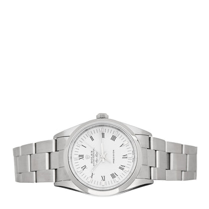 Rolex Stainless Steel 34mm Oyster Perpetual Air-King Watch White Roman 14000 4 of 8