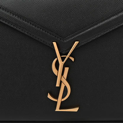 Saint Laurent Grain de Poudre Mini Classic Monogram Cassandra Top Handle Black 8 of 10