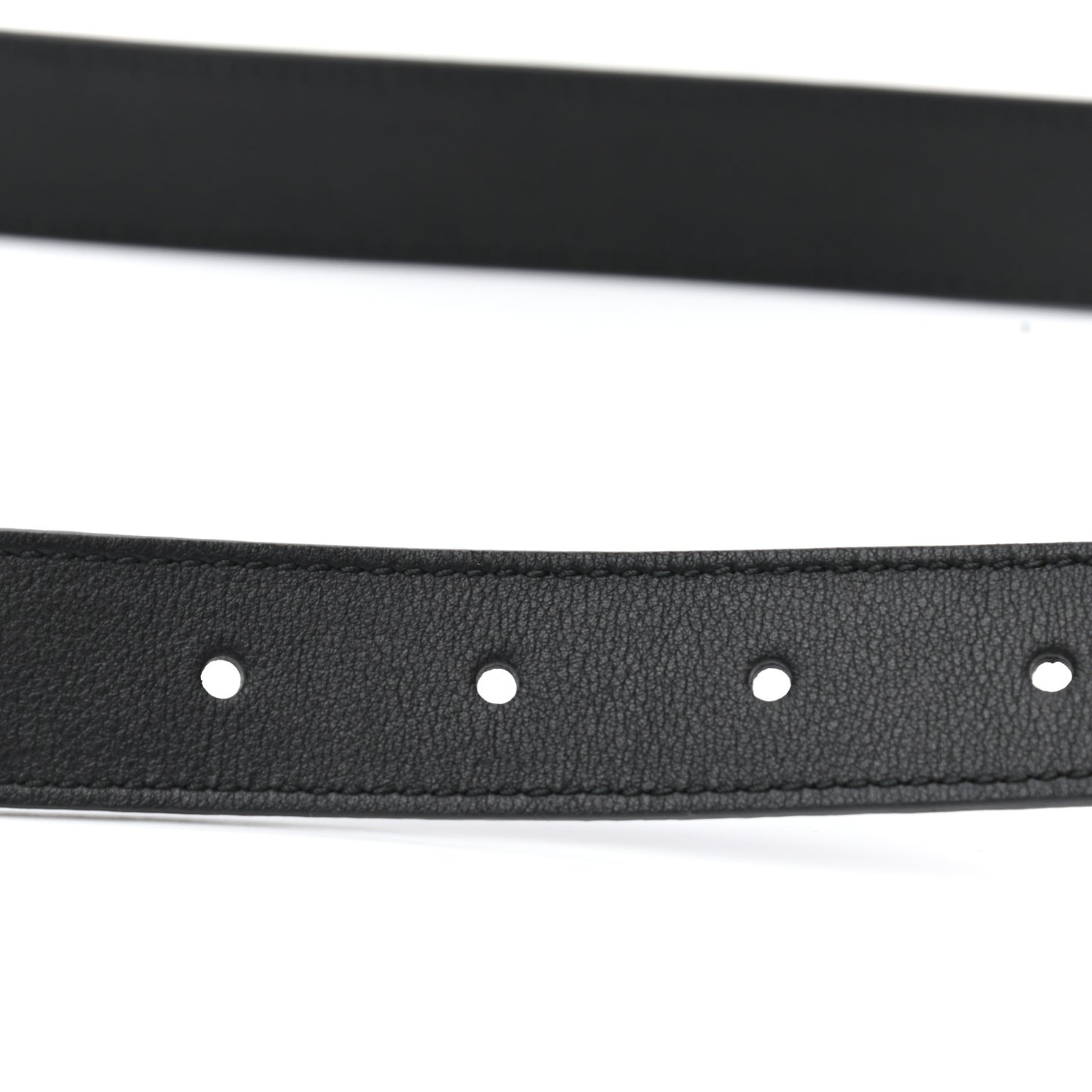 Calfskin Bow Belt 85 34 Black