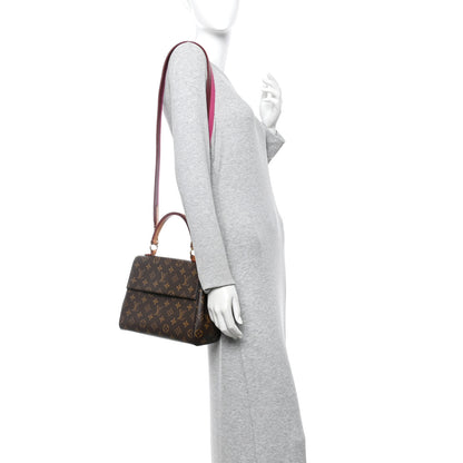 Louis Vuitton Monogram Cluny BB Bordeaux Fuchsia 2 of 14