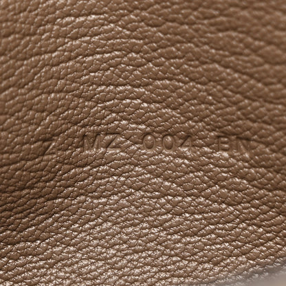 Hermes Chevre Chandra Kelly Pocket Compact Wallet Etoupe 7 of 11
