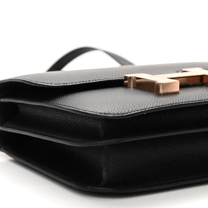 Hermes Epsom Constance 18 Black 9 of 11