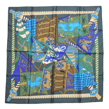 Hermes Silk Etendards et Bannieres Scarf 90 1 of 8