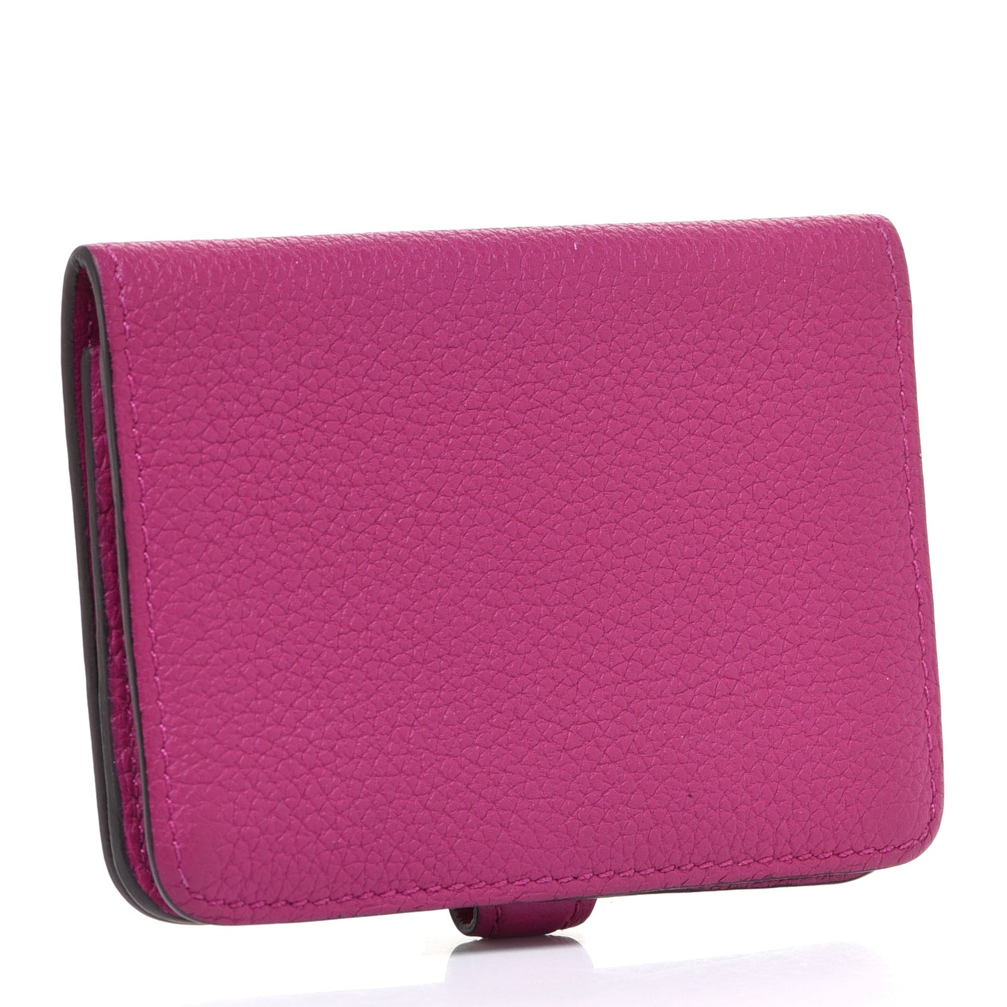 Togo Dogon Card Case Rose Pourpre