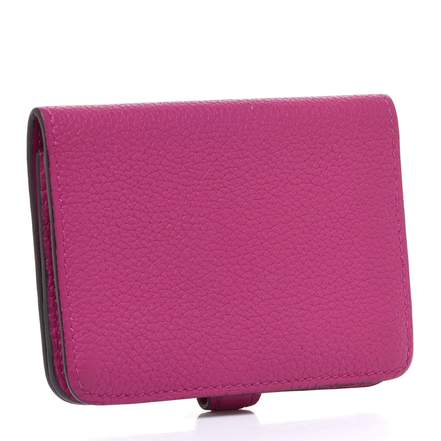 Hermes Togo Dogon Card Case Rose Pourpre 3 of 10