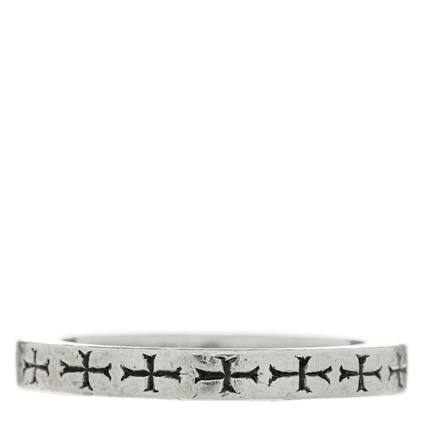 Sterling Silver CH NYC Fck You Spacer Ring 61 9.5