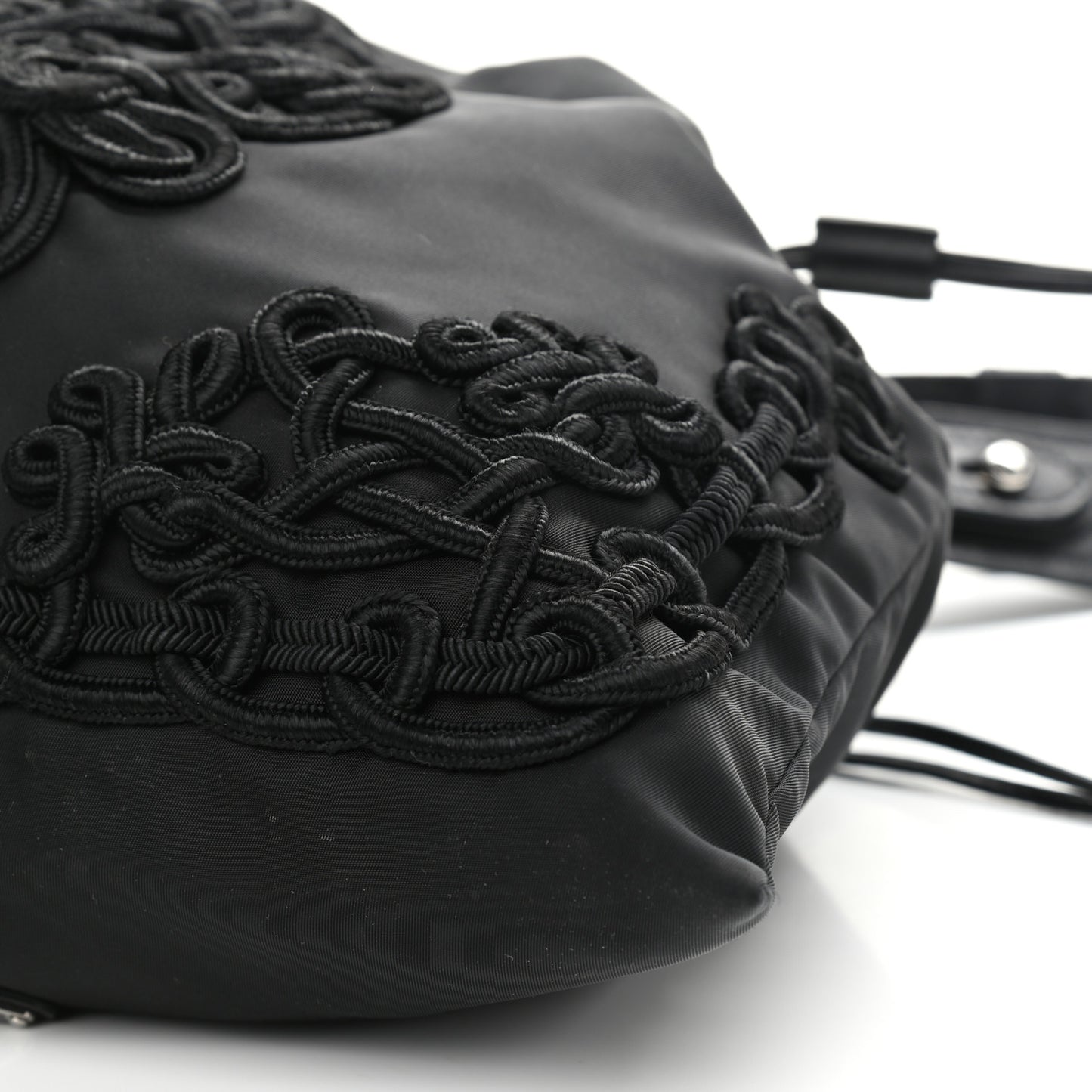 Tessuto Nylon Passama Crossbody Black
