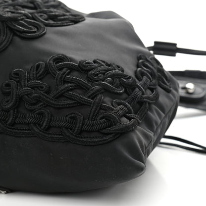 Prada Tessuto Nylon Passama Crossbody Black 10 of 10