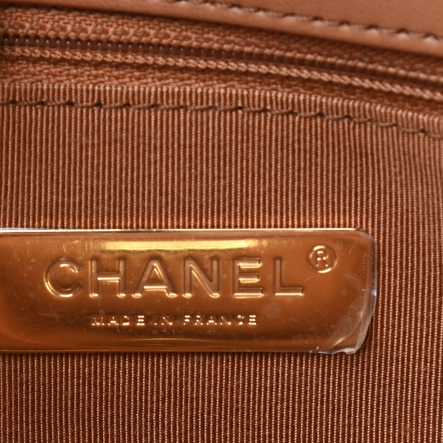 Lambskin Quilted Medium Chanel 19 Flap Brown