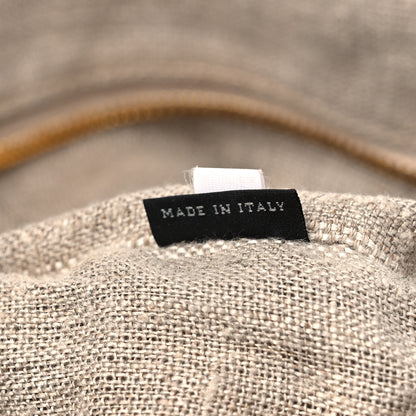 Prada Raffia Canvas Mistolino Tote Miele 7 of 13