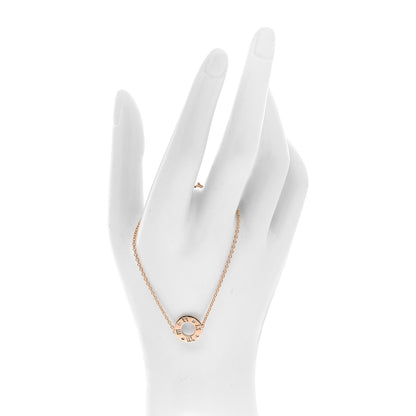 Tiffany 18K Rose Gold Diamond Atlas Pierced Bracelet 2 of 6