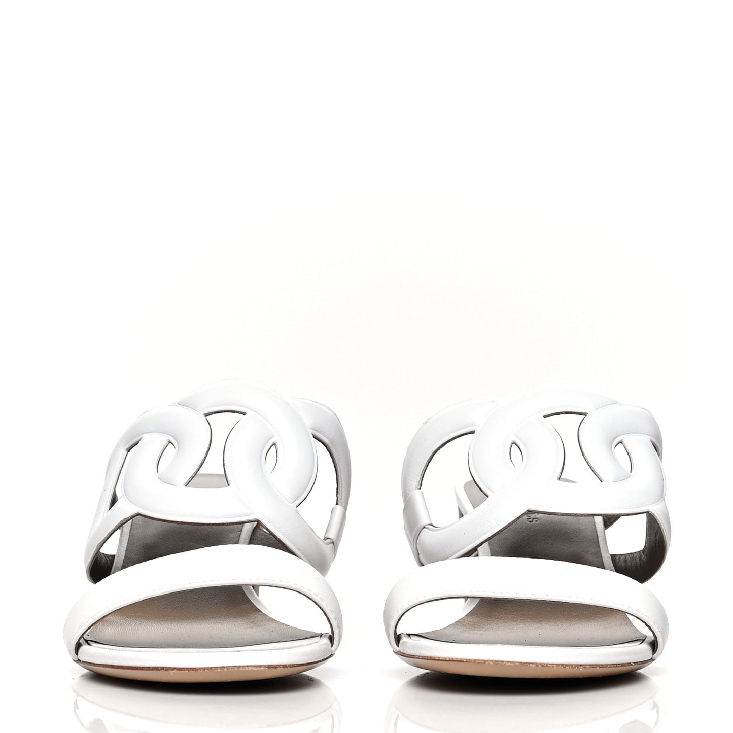Nappa Bikini Sandals 38 White