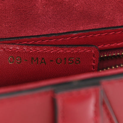 Christian Dior Calfskin Saddle Bag Scarlet 9 of 10