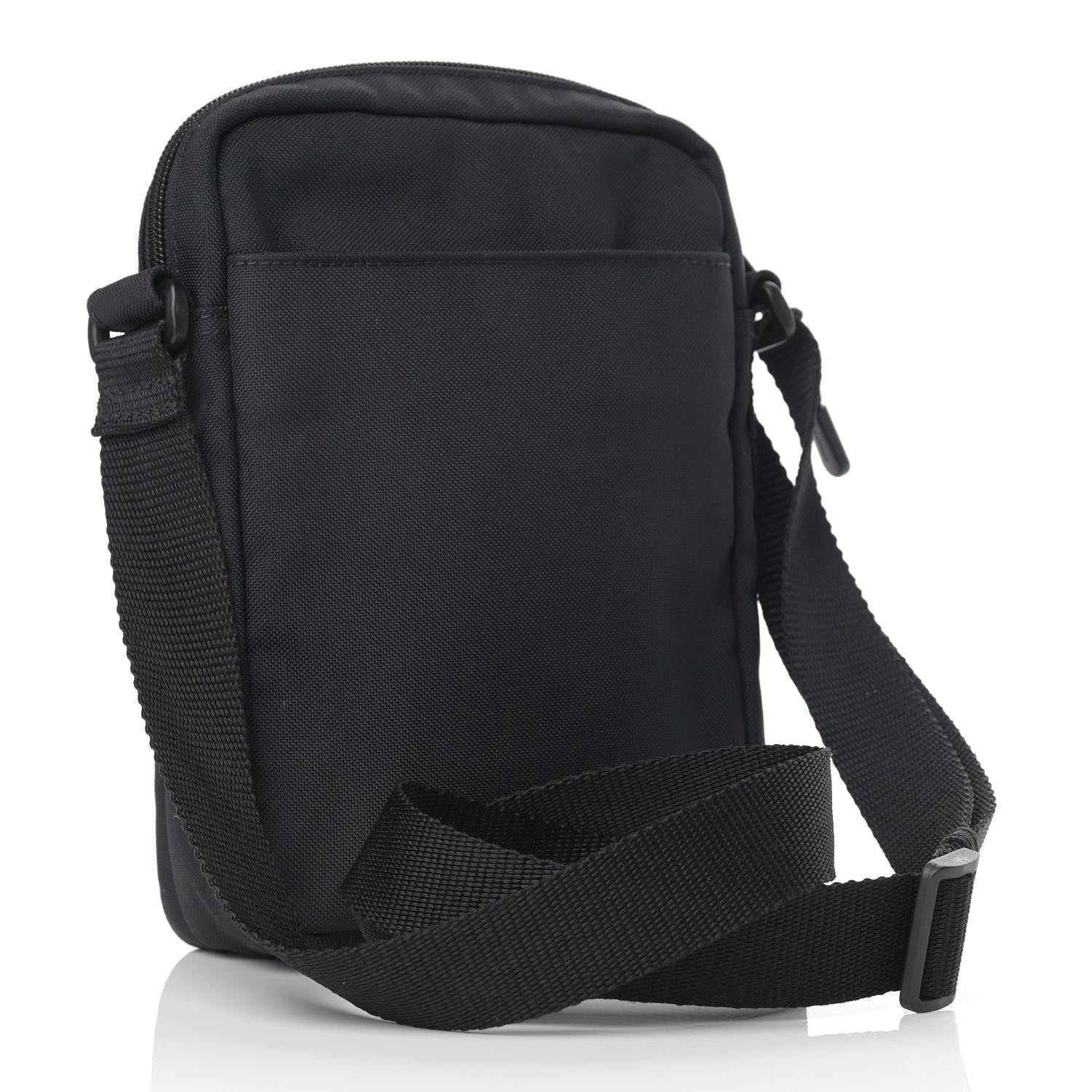 Balenciaga Recycled Nylon Small Sport Messenger Bag Black White 3 of 12