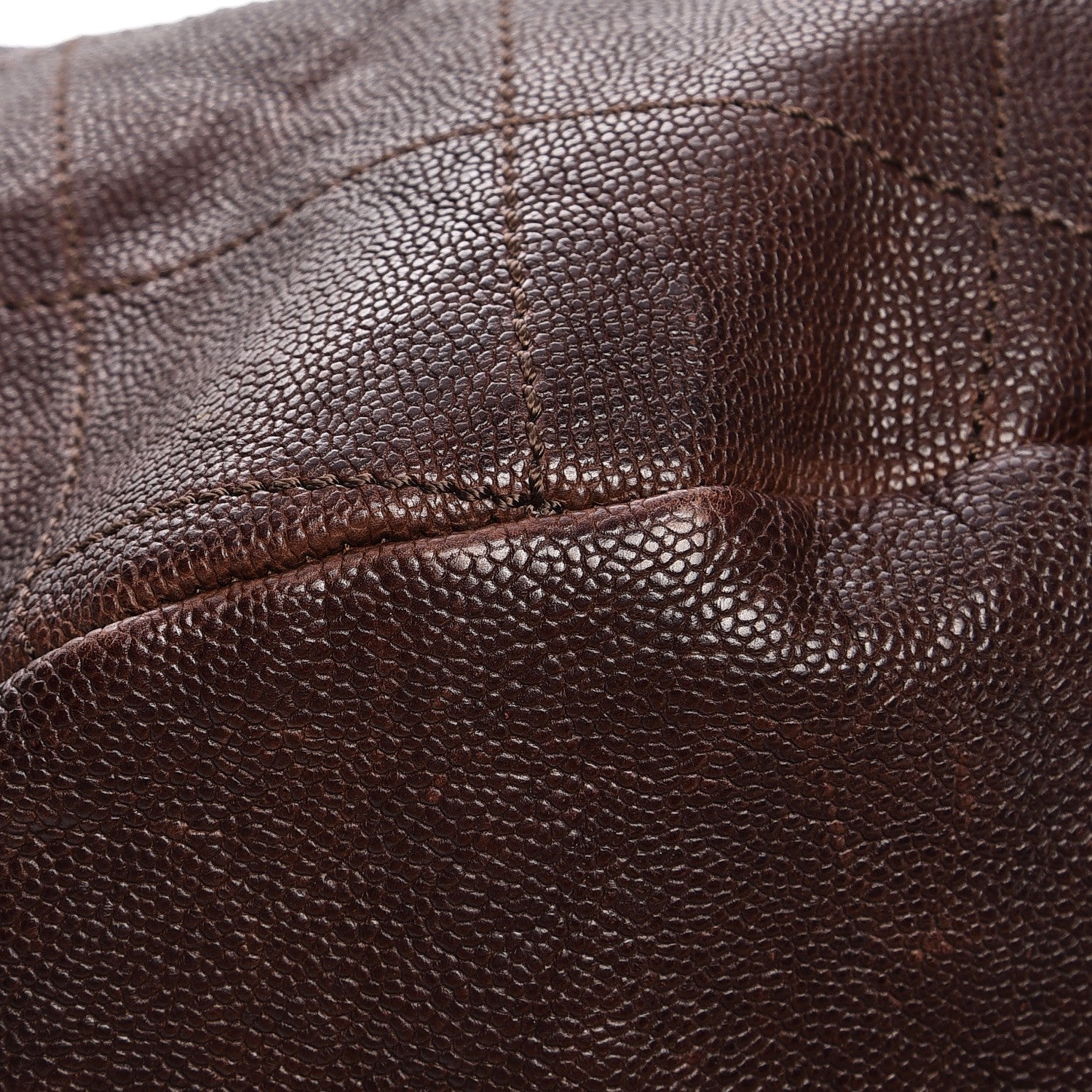 Chanel Caviar Outdoor Ligne Large Hobo Brown 10 of 11