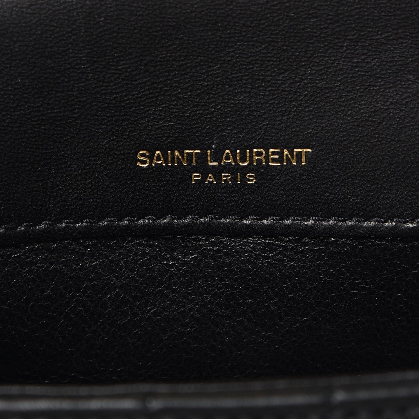 Lambskin Matelasse Monogram Small Vicky Chain Bag Black