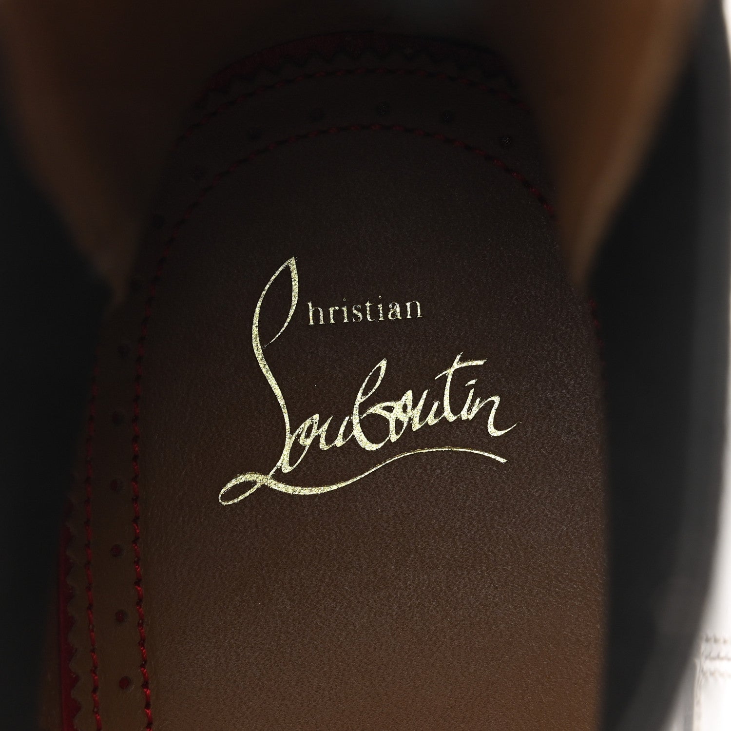 Christian Louboutin Calfskin Abrasivato Motok Flat Boots 40 White 7 of 8