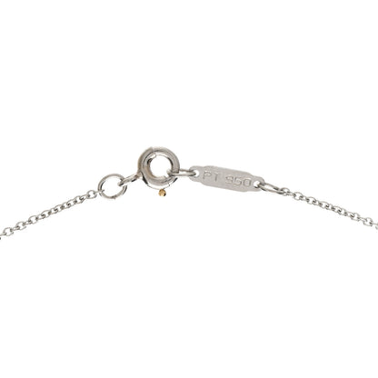 Tiffany Platinum Diamond Small Cross Pendant Necklace 4 of 4
