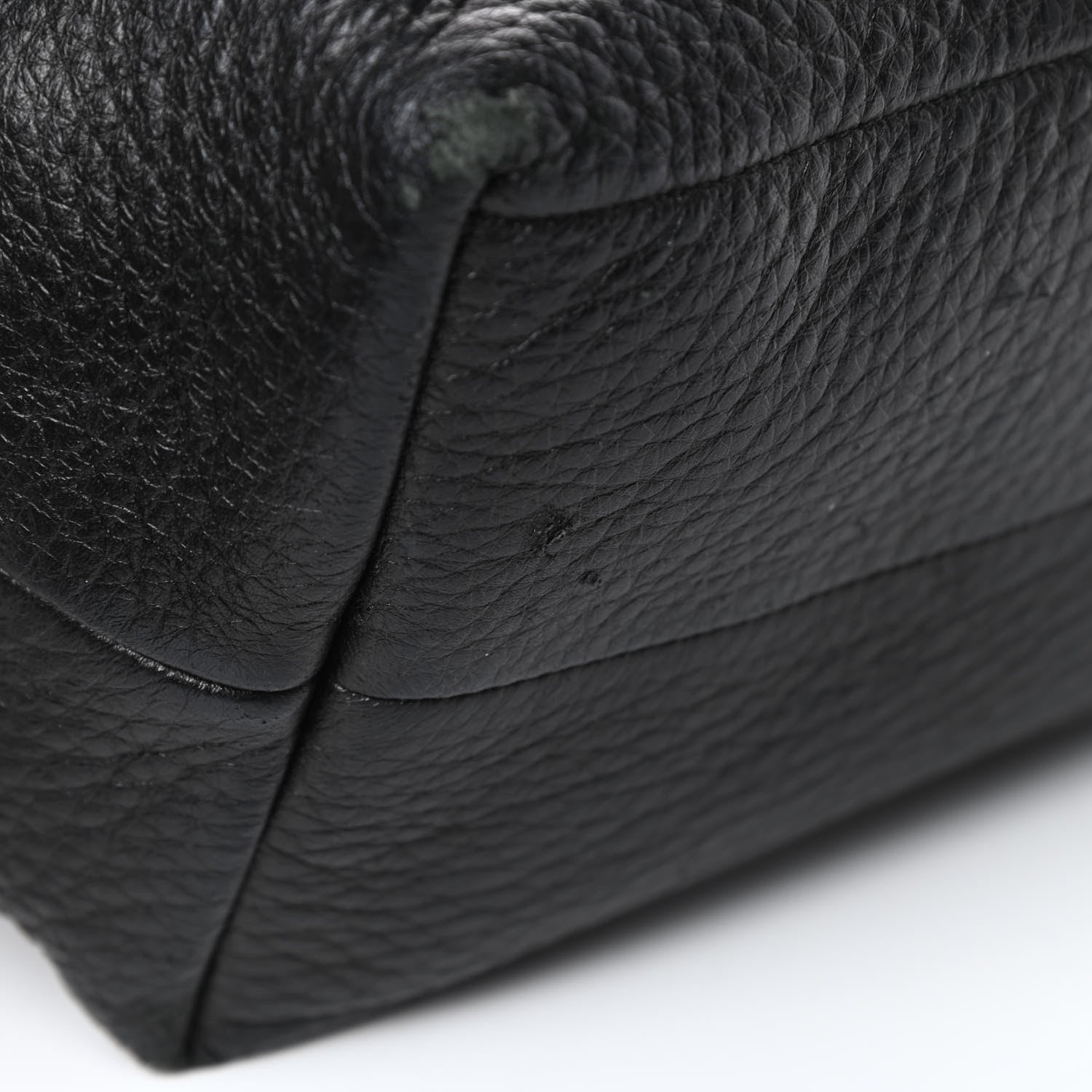 Prada Cervo Flap Shoulder Bag Black 14 of 18