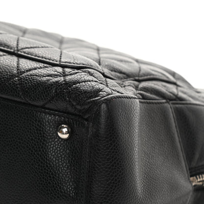 Chanel Caviar Quilted Bowler Black 11 of 14