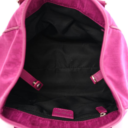 Christian Dior Nylon Monogram Small Lovely Tote Pink 5 of 14