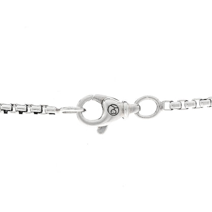 David Yurman Sterling Silver 18K Yellow Gold Diamond Citrine 17mm Albion Pendant Necklace 4 of 5