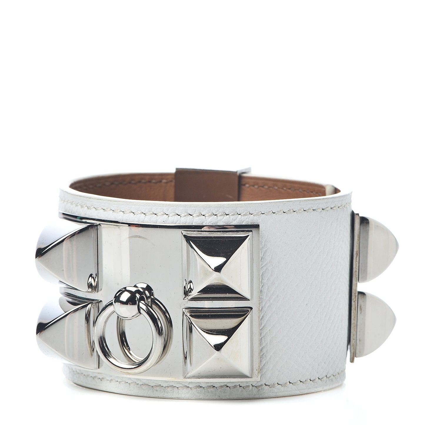Epsom Collier de Chien CDC Bracelet S White