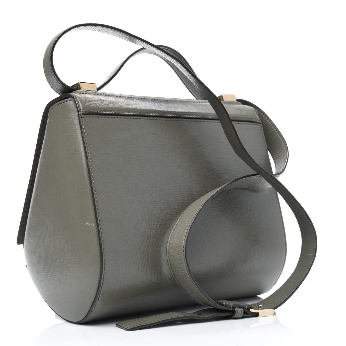 Textured Calfskin Medium Pandora Box Crossbody Bag