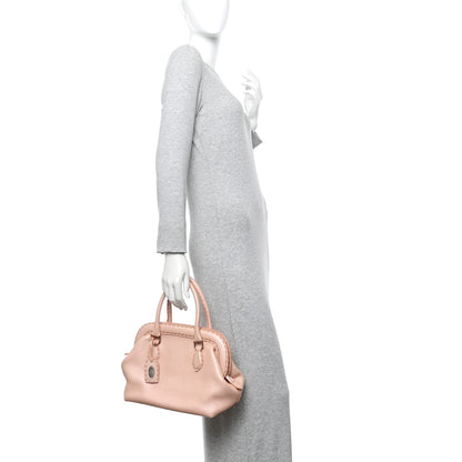 Fendi Cuoio Romano Selleria Adele 1328 Bag Bois de Rose 2 of 10
